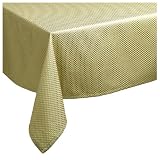Waterford Table Crosshaven 90-Inch Round Table Cloth, Moss
