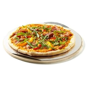 Weber Style Round Pizza Stone & Baking Plate