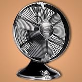 Hunter 90042 AirMax Rockefeller Art Deco Style High Performance Oscillating Fan