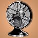 Hunter 90042 AirMax Rockefeller Art Deco Style High Performance Oscillating Fan