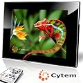 Cytem VX8-album schwarz, Digitaler Bilderrahmen 20,3 cm (8 Zoll) (800x600 / 4:3), Echte Zufallswiedergabe, Ordnerbasierte Diaschau, Diaschau Fortsetzen nach Standby