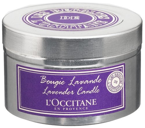 L'Occitane Les Recoltes, Lavande (Perfumed Candle, Lavender), 5.2-Ounce Tin