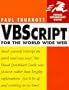 VBScript for the World Wide Web (Visual QuickStart Guide)