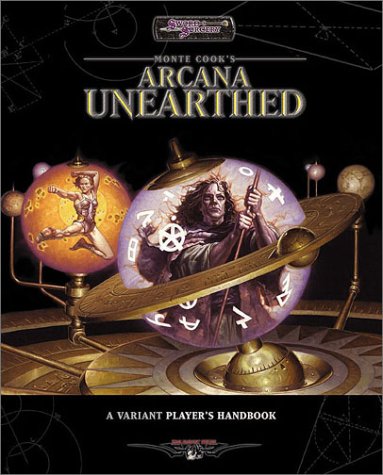 Cover image : Arcana Unearthed (d20 Generic System)