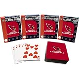 Pro Specialties Arizona Cardinals Playing Cards- 4 Pack