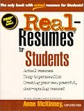 cover of Real-Resumes for Students (Real-Resumes Series)