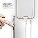 iPhone 6S Case, Caseology [Envoy Series] Premium Leather Bumper Cover [Carbon Fiber White] [Leather Bound] for Apple iPhone 6S (2015) & iPhone 6 (2014) - Carbon Fiber White