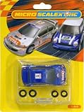 Review Hornby Hobbies G2034 / Micro Scalextric - Peugeot 206 Blue