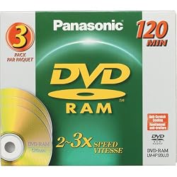 PANASONIC DVD-RAM Disc For Video Recording - LMAF120LU/ 3