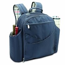 Hot Sale Picnic Time Carnaby St. Big Ben Insulated Backpack Picnic Cooler with Deluxe Service for Four