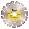 Bosch DB661 Premium Plus 6-Inch Dry Cutting Laser Fusion Segmented Diamond Saw Blade with 7/8-Inch Arbor for Reinforced Concrete