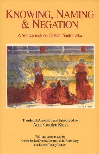 Knowing, Naming And Negation: A Sourcebook On Tibetan Sautrantika (Translations in Indo-Tibetan Buddhism)