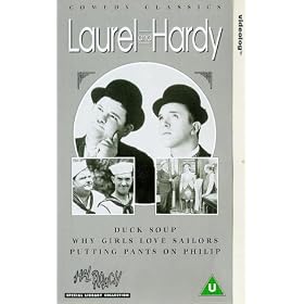 Laurel And Hardy - Duck Soup / Why Girls Love Sailors / Putting Pants On Philip [VHS] [1927]