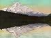 Mount Hood from Lost Lake in Oregon, 1900 - Exceptional 16" x 20" print of vintage color photochrome from the Library of Congress Collection