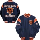 G-III Chicago Bears Commemorative Super Bowl Leather Jacket