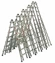 Little Giant Ladder #10121 Model 21 Skyscraper MXZ Telescoping A-Frame Type 1A 300 lb rated with Free Work Platform