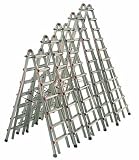 Little Giant Ladder #10121 Model 21 Skyscraper MXZ Telescoping A-Frame Type 1A 300 lb rated with Free Work Platform