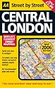 AA Street by Street Central London Map 2006