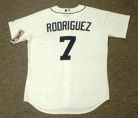 IVAN RODRIGUEZ Detroit Tigers Majestic Athletic AUTHENTIC Home Baseball Jersey, 48/XL