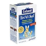 Tri-Vi-Sol Vitamins A, D & C Supplement Drops with Iron for Infants & Toddlers, 1.67-Ounce Bottles (Pack of 3)