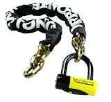 Kryptonite New York Fahgettaboudit Chain with Disc Lock - 3 Ft. 3 In./--