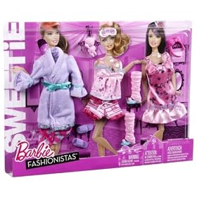 BARBIE My FAB Life Night Looks Fashion Sweetie Slumbe