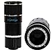 E LV iPhone 6S Plus / iPhone 6 Plus Camera Lens Kit - 12x Telephoto Lens, 3 Quick-Connect Lens Solution (Fisheye Lens, Macro Lens, Wide Angle Lens), 1 Mini Tripod and 1 Microfiber