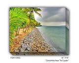 SOMEWHERE NEAR THE EQUATOR - Gallery Wrapped, Stretched Canvas Photograph