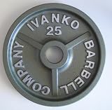 25 lb. Grey Machined Olympic Plates (Pair)