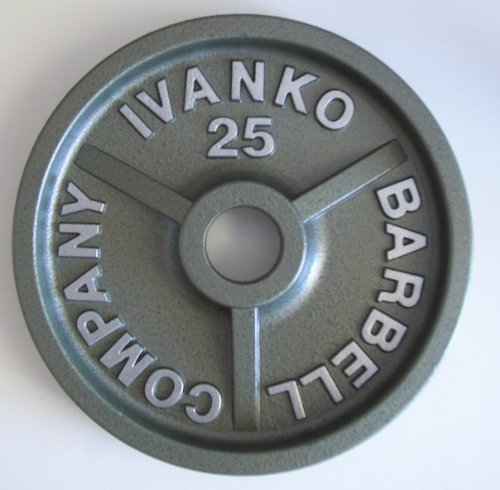 25 lb. Grey Machined Olympic Plates (Pair)