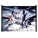 Gundam Seed Destiny Anime Battle Scene Fabric Wall Scroll Poster (21
