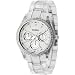 Fossil Women's ES2364 Clear Resin Bracelet White Glitz Analog Dial Multifunction Watch