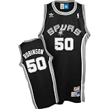 Adidas San Antonio Spurs David Robinson Soul Swingman Road Jersey Small