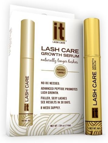 Eyelash Growth Products-IT Lash Care Growth Serum, Multi Patented Advanced Peptide Promotes Lash Growth for Fuller, Sexier Lashes in 30 days by Key Brands Marketing