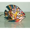 Tiffany Angel Fish Table Lamp