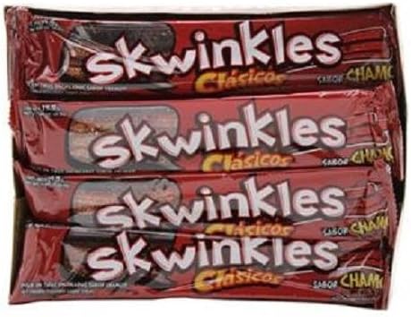 SKWINKLES CLASICOS HOT CHAMOY 0.69 oz Each ( 12 in a Pack )