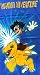 Digimon Bath Towel Featuring Agumon