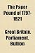 The Paper Pound of 1797-1821