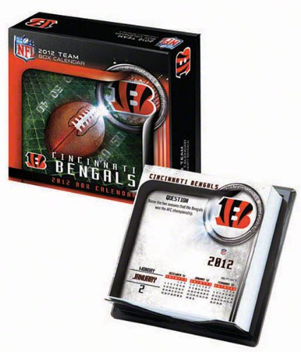 Turner Cincinnati Bengals 2012 Box Calendar