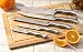 5 - Pc. Knife Set with Block / Cutting Board