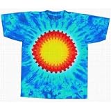 Tie Dye Mania Rainbow Sun Tie-Dye Short Sleeve T