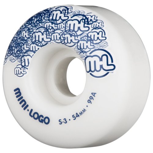 Childrens Toyshop  Toys : Mini-Logo S3 Wheels 54mm 99A Natural (Set of 4)