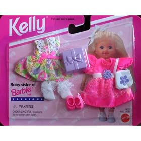 Barbie - KELLY Party Fashions - My Fashion Wish List (1995) by Barbie Kelly Fashions