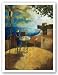 Atardecer entre los arboles by Didier Lourenco 8"x10" Art Print Poster