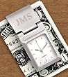 Personalized Watch Money Clip