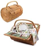 Botanica Willow Picnic Basket, 12Hx12Wx18D, BOTANICA