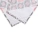 Bebe au Lait Premium Cotton Nursing Cover, Lightweight and Breathable Cotton, Open Neckline, One Size Fits All - Monroe