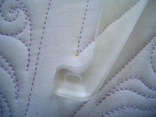 Five-point Star 6" Machine Quilting Template - 1/4" laser cut acrylic