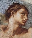 Portrait: Sistine Chapel-Adam art print 30x23cm by Michelangelo
