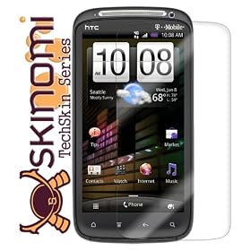 Skinomi TechSkin - Screen Protector Ultra Clear Shield for HTC Sensation 4G + Lifetime Warranty